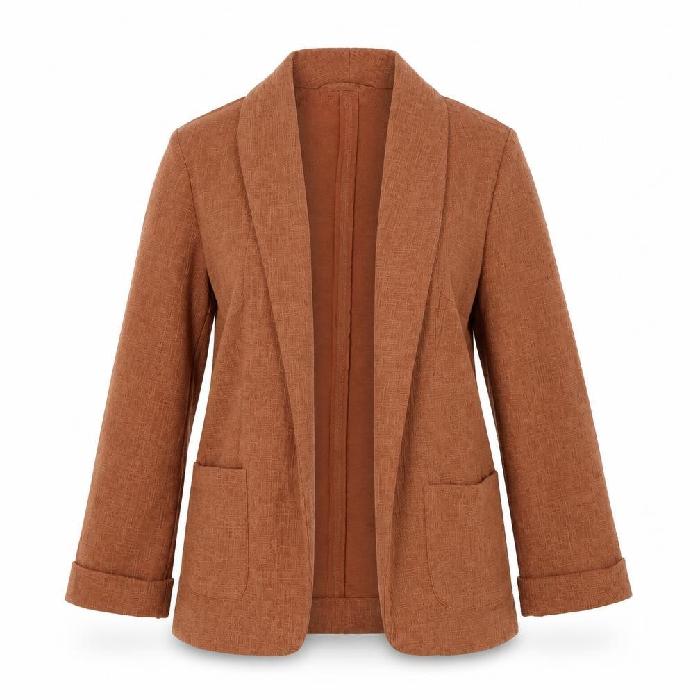 Womens UK Size 12 Dorothy Perkins Brown Basic Jacket