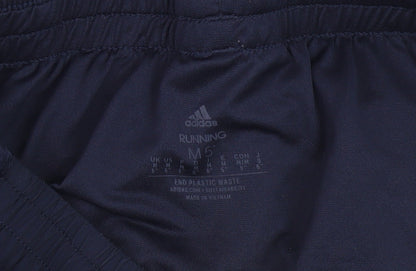 Adidas Boys Blue Athletic Running Shorts M