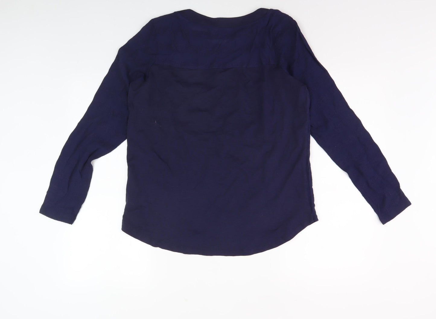 Womens UK Size 14 NEXT Blue Basic T-Shirt