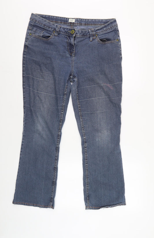 F&F Women's Blue Denim Jeans Size 12