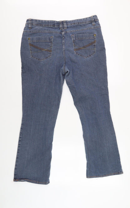 F&F Women's Blue Denim Jeans Size 12