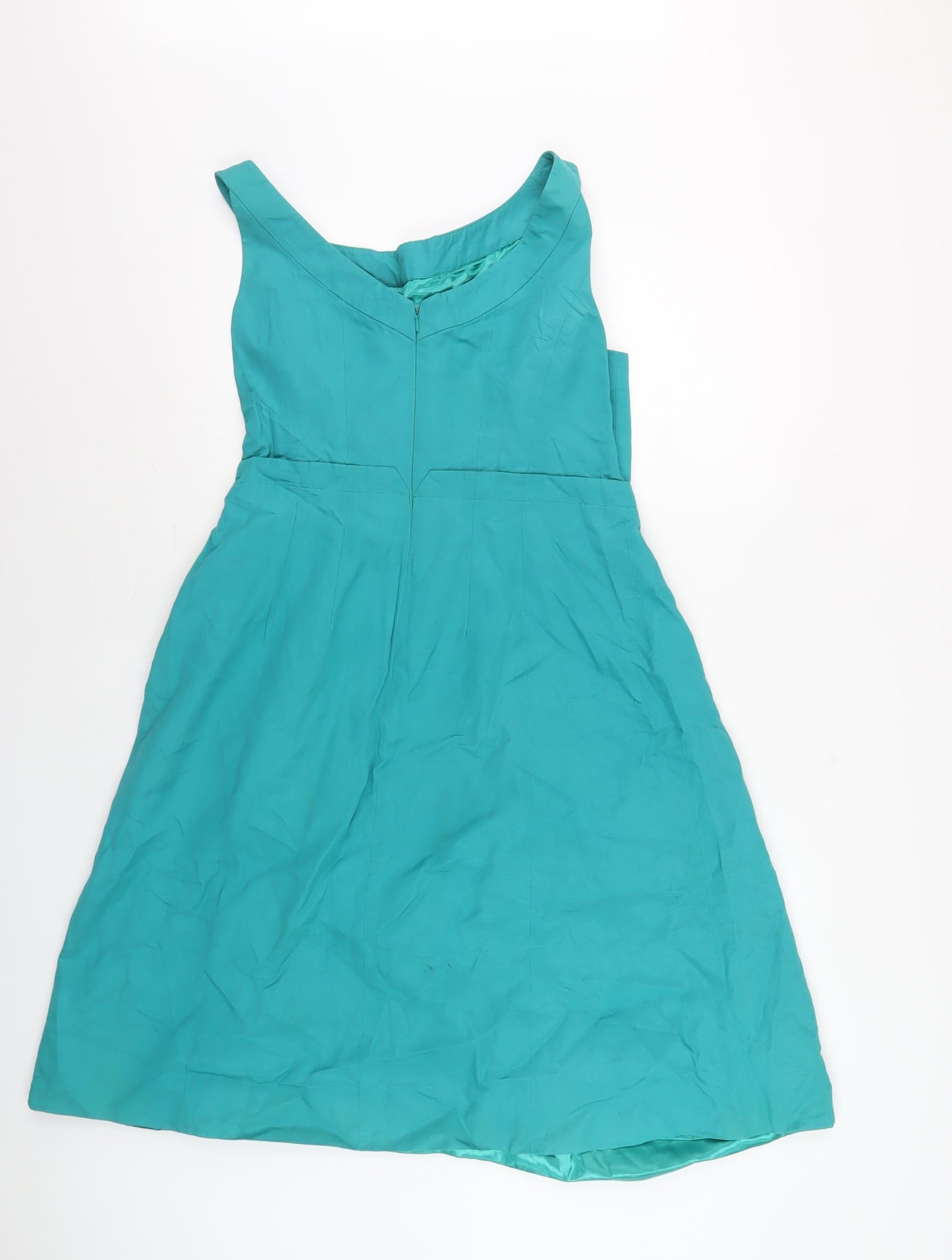 Monsoon Women's Green Sleeveless Dress Size 14