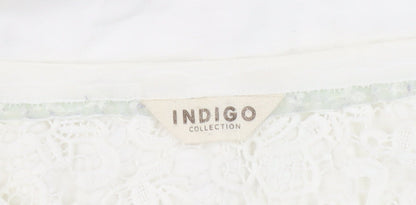 Womens UK Size 18 Marks and Spencer Ivory Basic Blouse