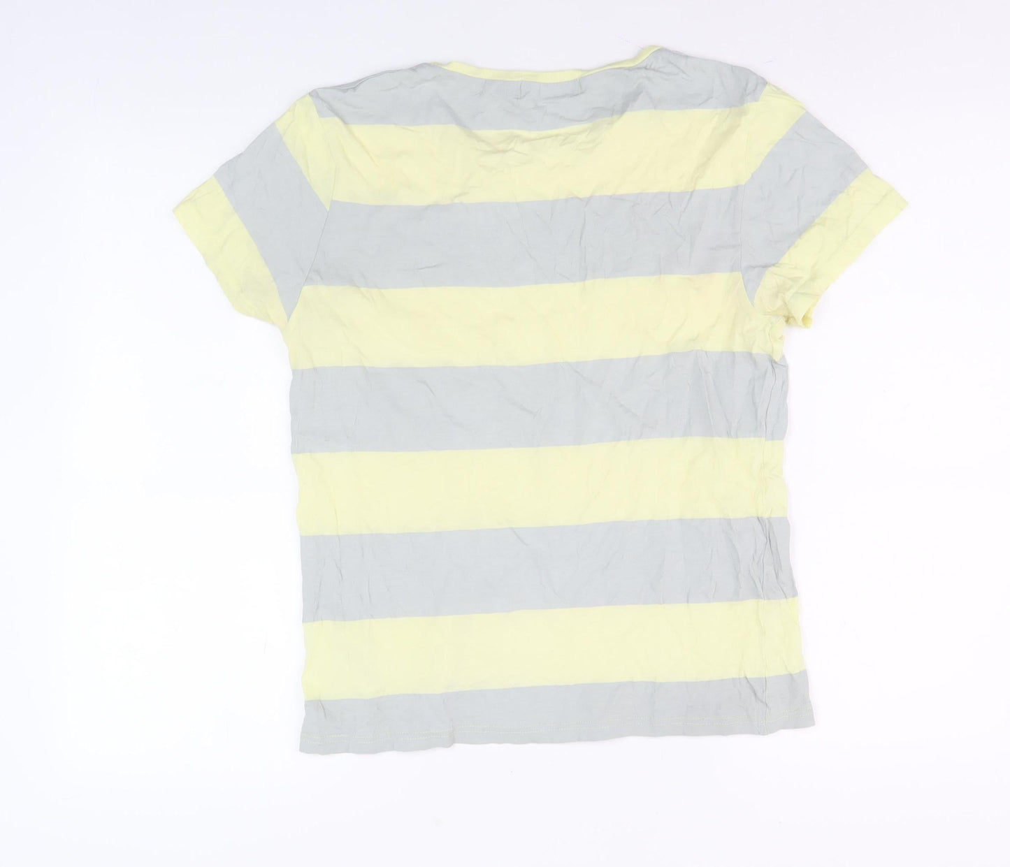 Topman Men's Multicoloured Striped T-Shirt Size S