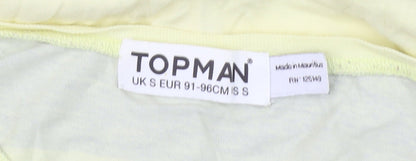 Topman Men's Multicoloured Striped T-Shirt Size S