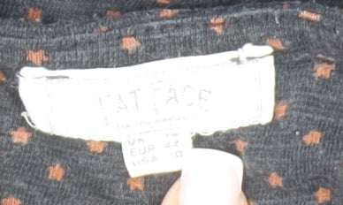 Fat Face Women's Black Shift Dress Size 14