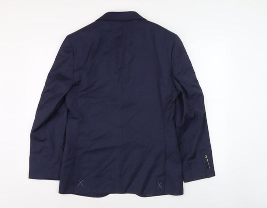 Marks and Spencer Men's Blue 40 Jacket Blazer