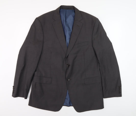 Mens UK Size 42 Marks and Spencer Regular Grey Suit Jacket