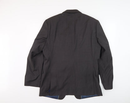 Mens UK Size 42 Marks and Spencer Regular Grey Suit Jacket