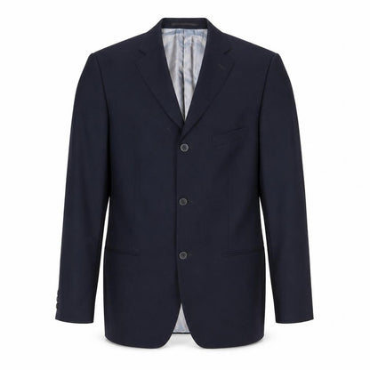 Pierre Cardin Men's Blue Blazer Jacket, Single-Breasted 40L