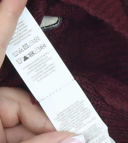 Harry Potter Red Women's XS Pullover Jumper