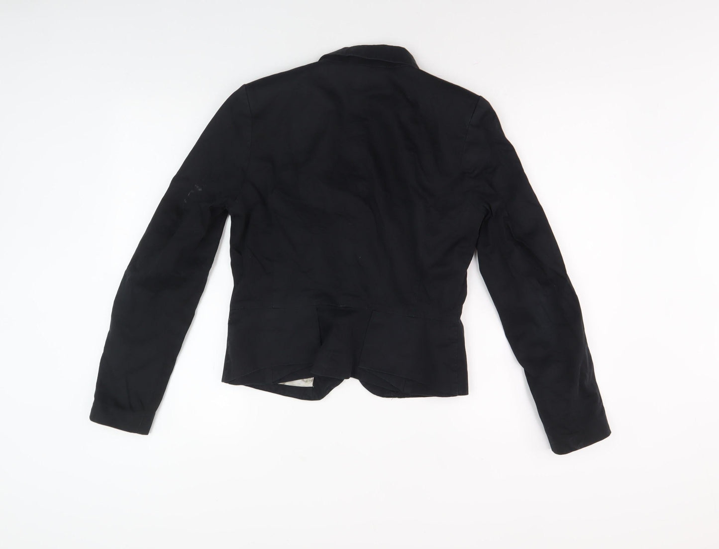 H&M Women's Black Blazer, Size 10, Regular Fit