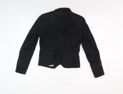 H&M Women's Black Blazer, Size 10, Regular Fit