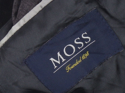 Mens UK Size 42 Moss Regular Black Suit Jacket