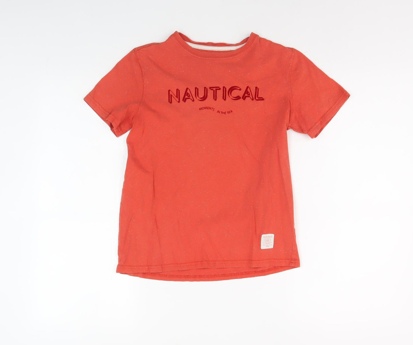 Massimo Dutti Girls Red Nautical T-Shirt 9-10 Years