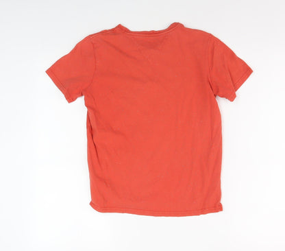 Massimo Dutti Girls Red Nautical T-Shirt 9-10 Years