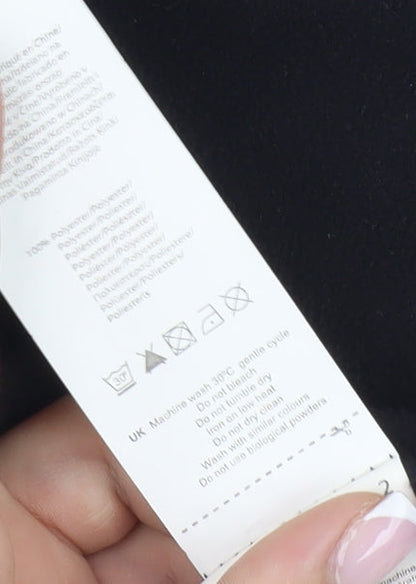 Gelert Women's Black Fleece Sweatshirt - Size 8, New