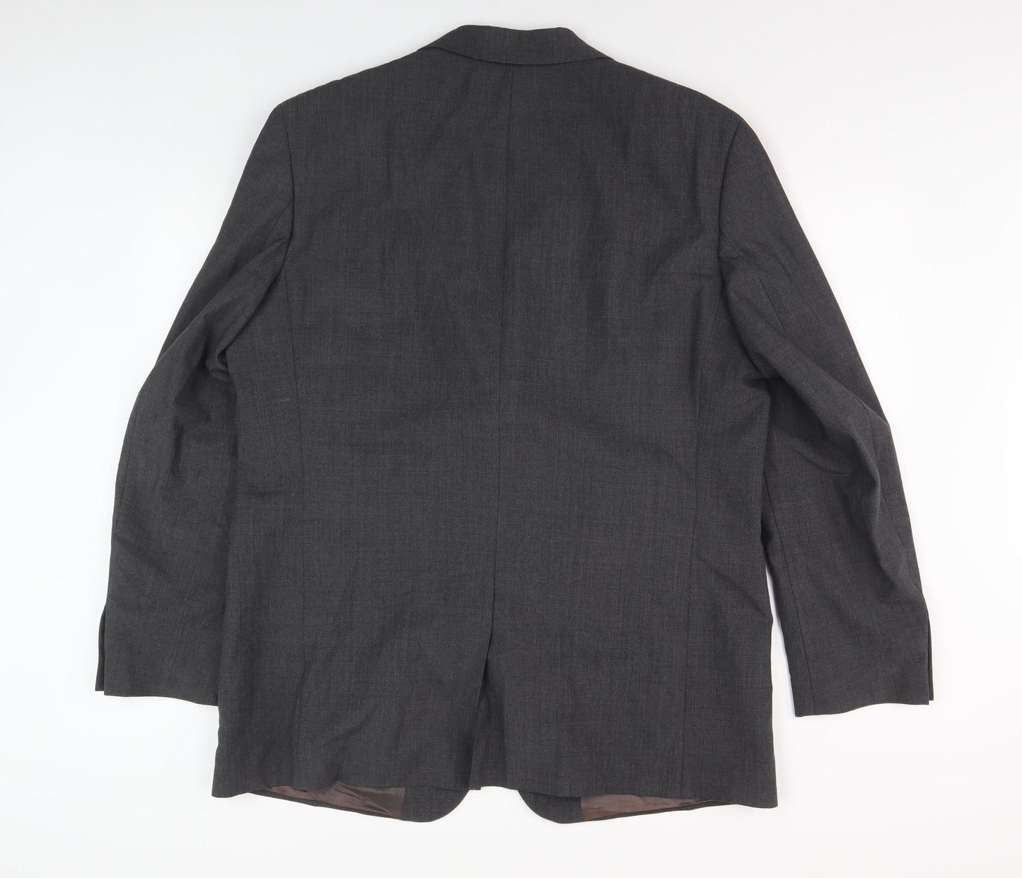 S.Oliver Men's Grey Wool Blazer - Size UK 44, Formal