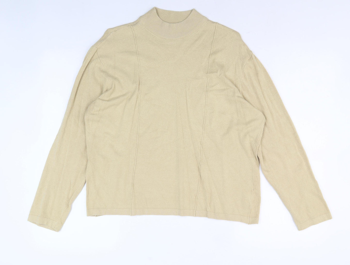 Womens UK Size L Windsmoor Beige Pullover Jumper