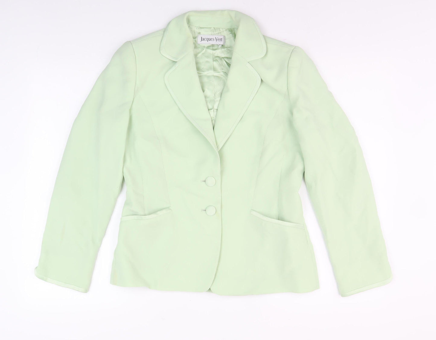 Jacques Vert Women's Green Suit Jacket, Size 10