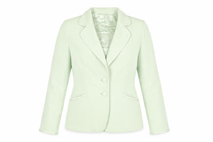 Womens UK Size 10 Jacques Vert Regular Green Suit Jacket