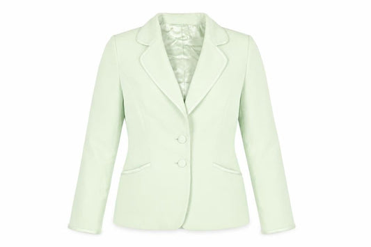 Womens UK Size 10 Jacques Vert Regular Green Suit Jacket