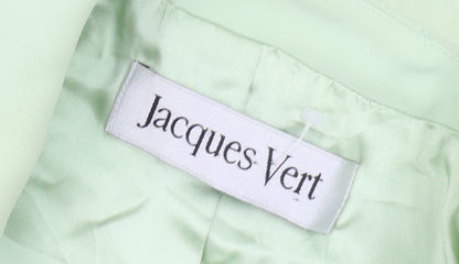 Jacques Vert Women's Green Suit Jacket, Size 10