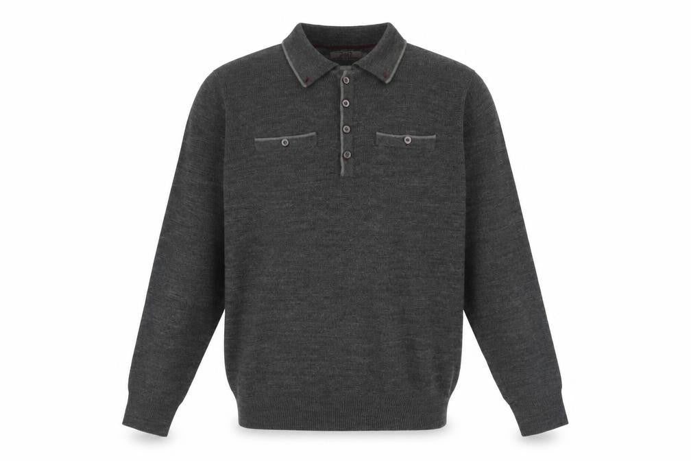 Mens UK Size S Jeff Banks Grey Pullover Jumper