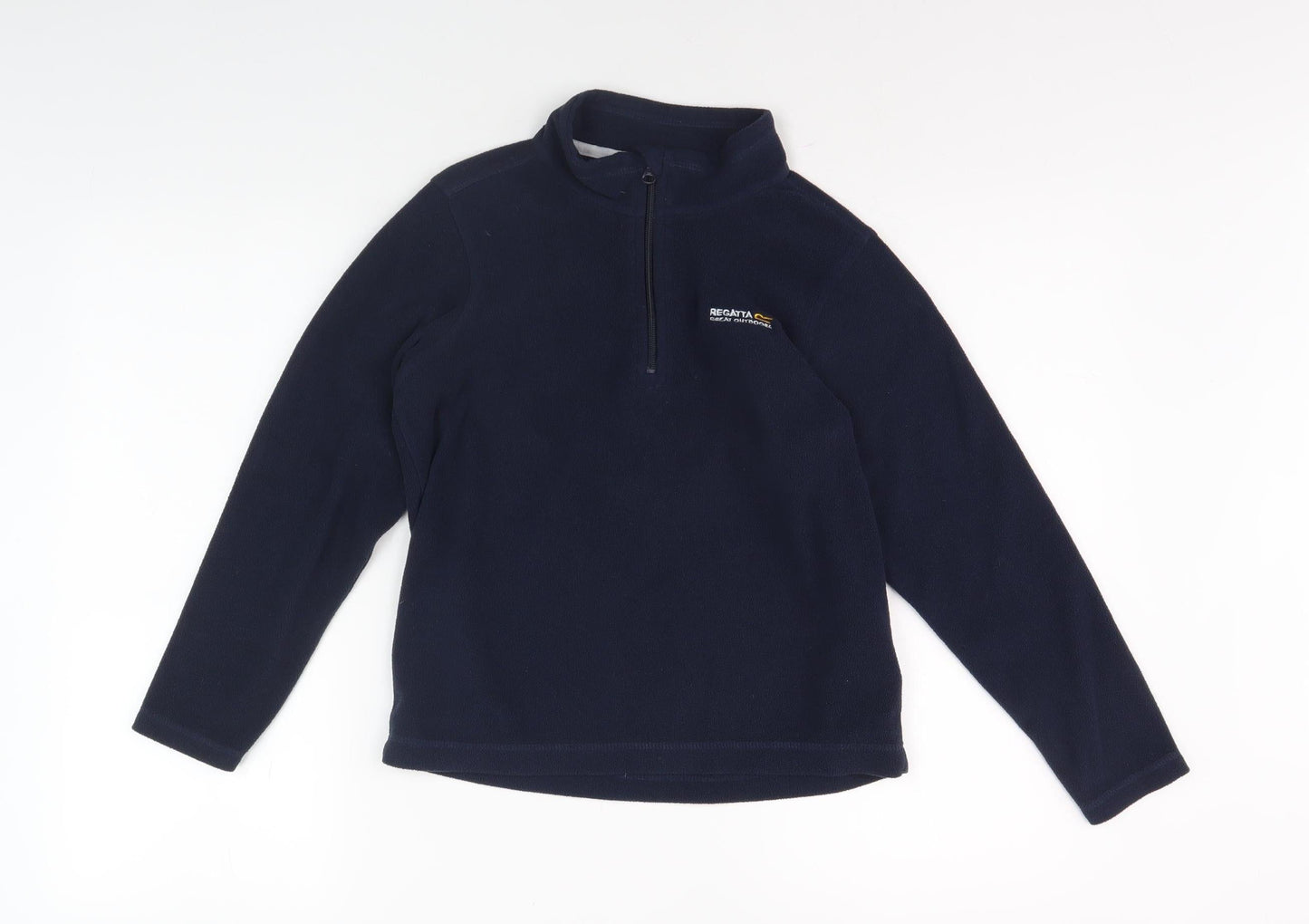 Regatta Boys Blue Fleece Zip Sweatshirt, 11-12 Years