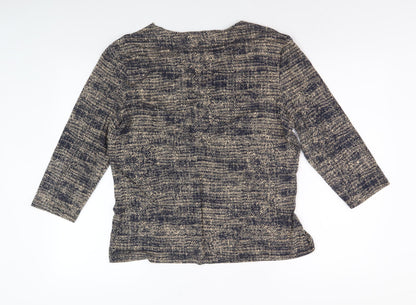 Womens UK Size XL Viyella Multicoloured Basic Blouse