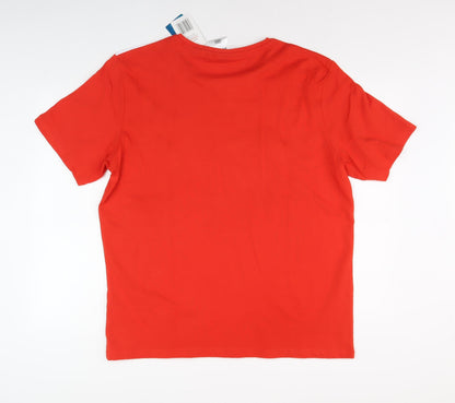 UEFA Euro 2020 Men's Red Graphic T-Shirt Size L