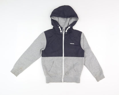 McKenzie Boys Grey Colourblock Hoodie 8-10 Yrs