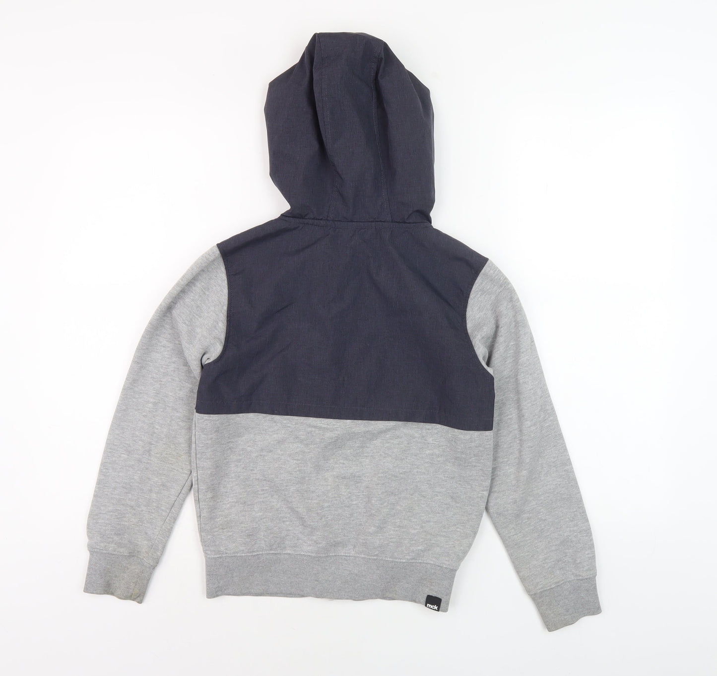 McKenzie Boys Grey Colourblock Hoodie 8-10 Yrs