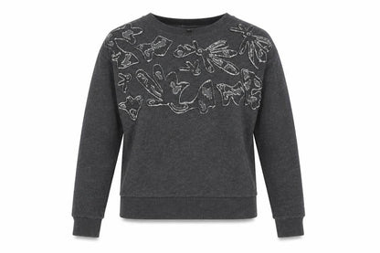 Womens UK Size XS Banana Republic Grey Pullover Jumper