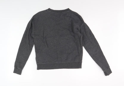 Banana Republic Women's Grey XS Embroidered Pullover Jumper