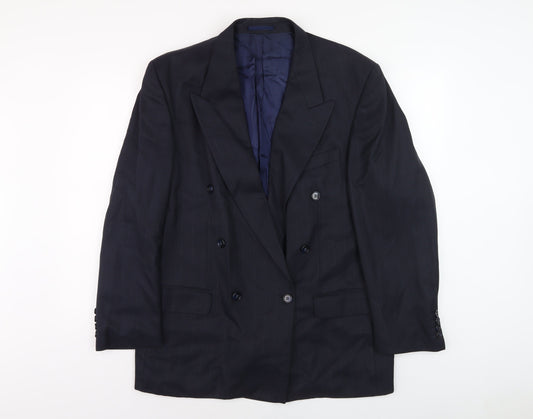 Mens UK Size 42 Magee Regular Blue Suit Jacket
