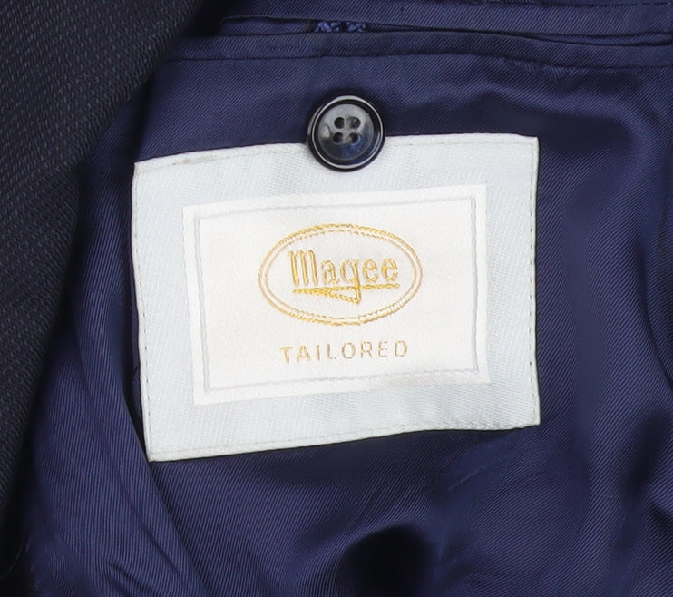Mens UK Size 42 Magee Regular Blue Suit Jacket