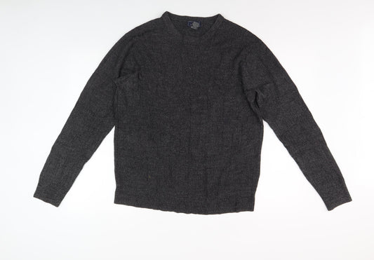 Dockers Men's Grey Pullover Jumper - L - Casual Style