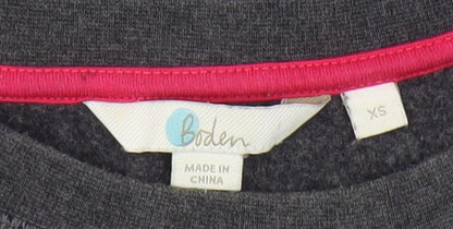 Boden Women’s Grey XS Pullover Sweatshirt