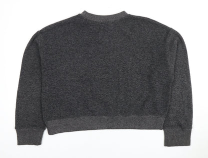 Womens UK Size 12 Zara Grey Pullover Jumper