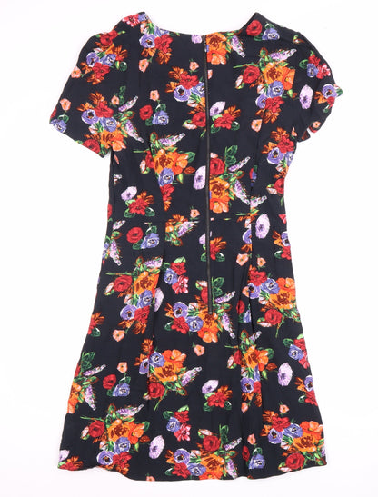 Oliver Bonas Women's Floral Dress, Size 12, Multicoloured