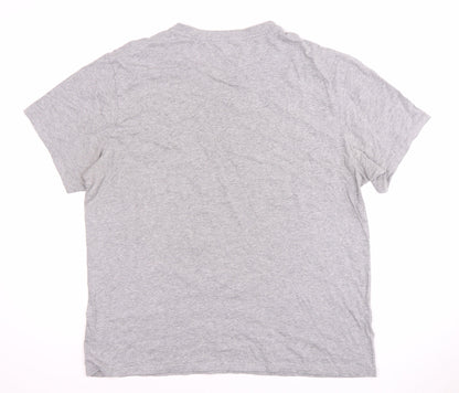 Mens UK Size L DKNY Grey  T-Shirt