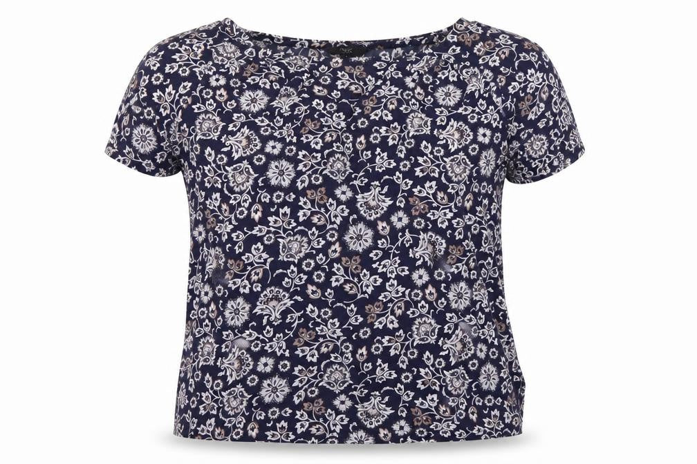 Womens UK Size 10 NEXT Blue Tunic Blouse