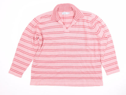 Womens UK Size XL Honor Millburn Pink Pullover Jumper