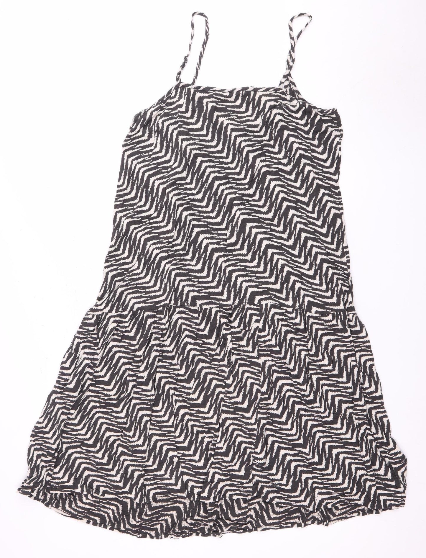 Marks and Spencer Women's Chevron Slip Dress Size 16