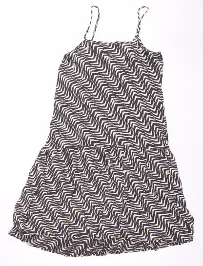 Marks and Spencer Women's Chevron Slip Dress Size 16