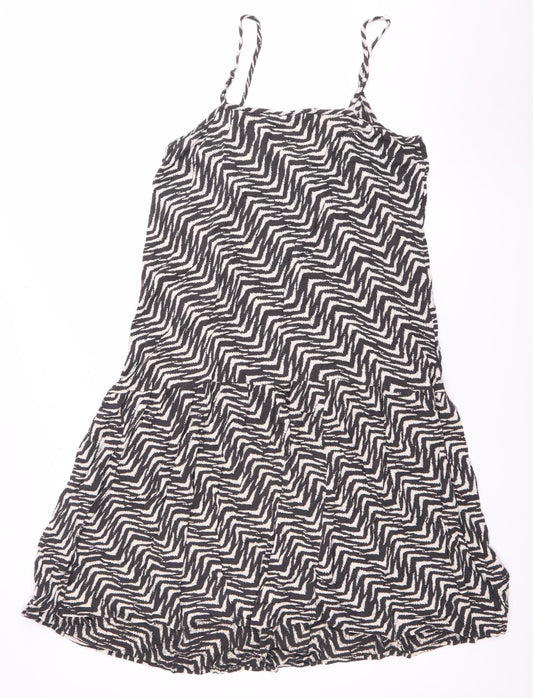 Marks and Spencer Women's Chevron Slip Dress Size 16