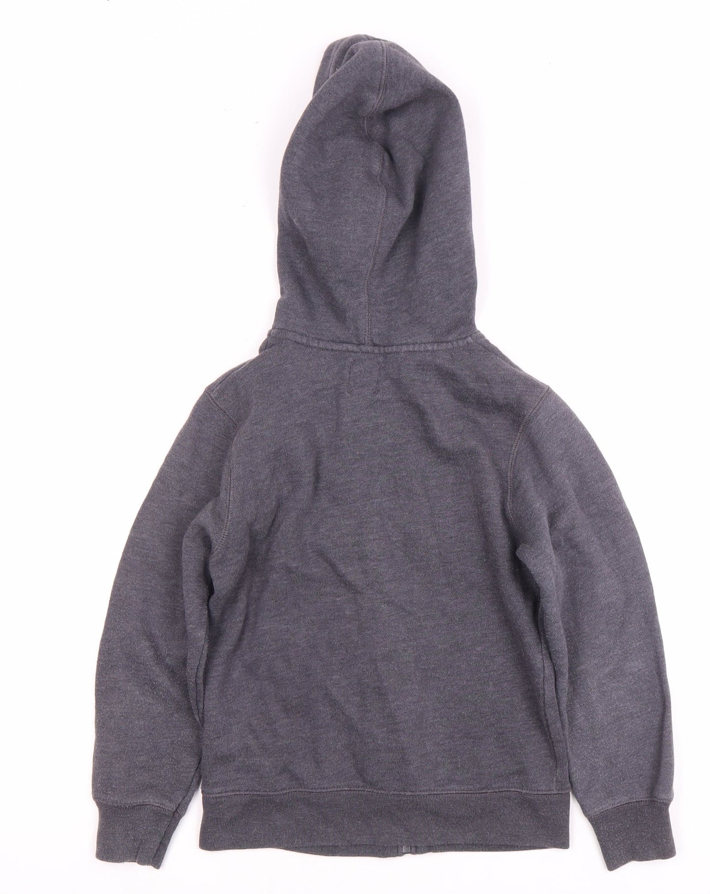 Gap Boys Grey Full Zip Hoodie 6-7 Years with Logo