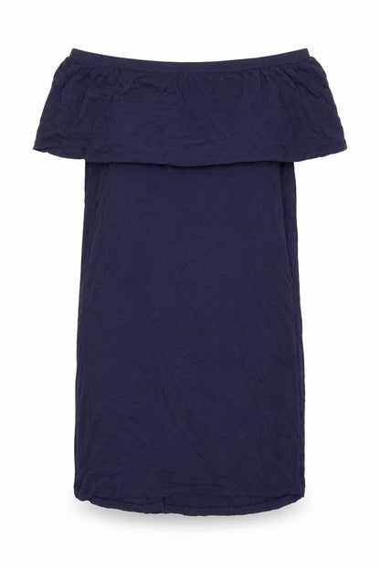 Ripe Women's Blue Off Shoulder Dress - L