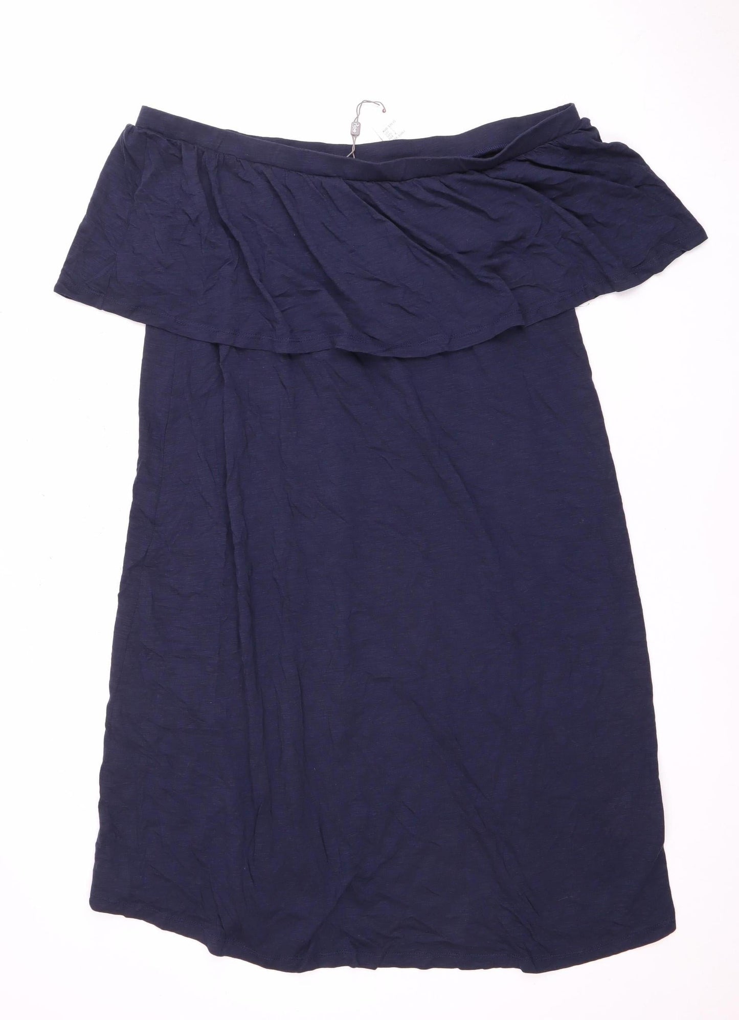 Ripe Women's Blue Off Shoulder Dress - L